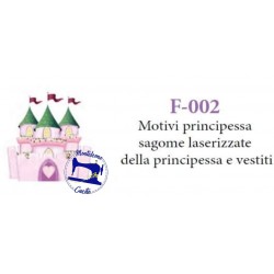 Motivi in feltro Principessa