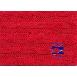 Tessuto Knit 48 x 70 cm ROSSO