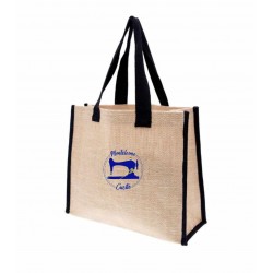 BORSA IN JUTA TIFFANY NERO...