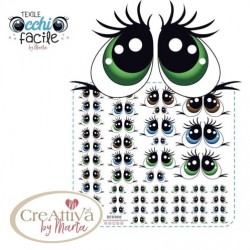 Pannello Occhi misti...